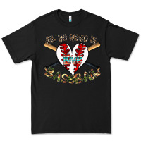 Black all you need is love baseball Premium Tee - CowhideDigitalArt