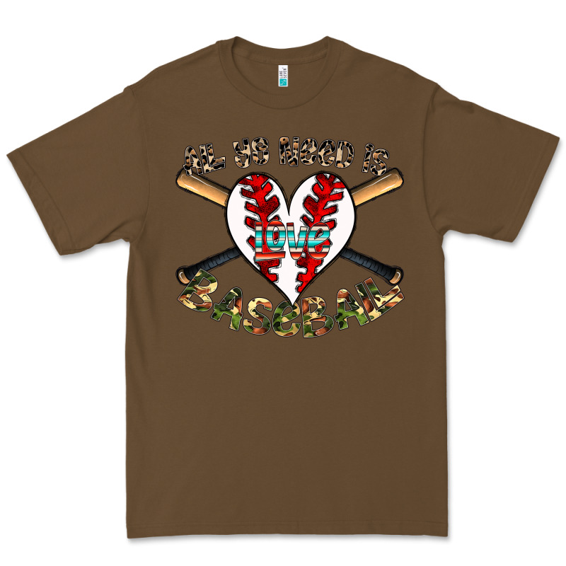 All You Need Is Love Baseball Premium Tee by CowhideDigitalArt | Teevron