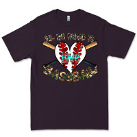 Plum all you need is love baseball Premium Tee - CowhideDigitalArt