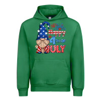 Emerald happy 4th of july gnome Urban Hoodie - HRA Design Shop