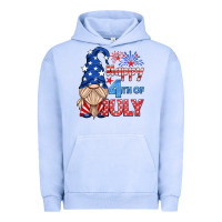 Pigment Grape Ice happy 4th of july gnome Urban Hoodie - HRA Design Shop