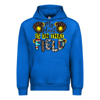 Cobalt my heart is on that field Urban Hoodie - CowhideDigitalArt