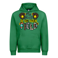 Emerald my heart is on that field Urban Hoodie - CowhideDigitalArt