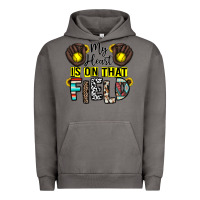 Pigment Tornado my heart is on that field Urban Hoodie - CowhideDigitalArt