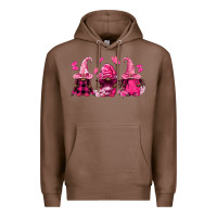 Chestnut breast cancer afro gnomies Premium Hoodie - FaDigitalArtStudio