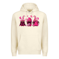 Sandshell breast cancer afro gnomies Premium Hoodie - FaDigitalArtStudio