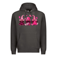 Smoke breast cancer afro gnomies Premium Hoodie - FaDigitalArtStudio