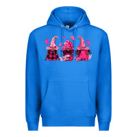 True Royal breast cancer afro gnomies Premium Hoodie - FaDigitalArtStudio