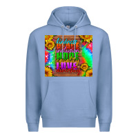 Colony Blue kindness peace inclusion hope equality love diversity Premium Hoodie - HRA Design Shop