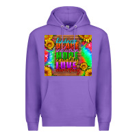 Purple kindness peace inclusion hope equality love diversity Premium Hoodie - HRA Design Shop