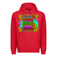 Red kindness peace inclusion hope equality love diversity Premium Hoodie - HRA Design Shop
