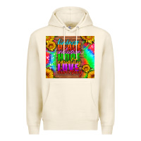 Tofu kindness peace inclusion hope equality love diversity Premium Hoodie - HRA Design Shop