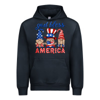 Navy god bless america gnome Urban Hoodie - HRA Design Shop