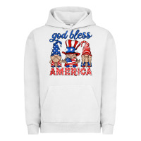 Pigment Lunar Rock god bless america gnome Urban Hoodie - HRA Design Shop