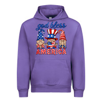Tulip god bless america gnome Urban Hoodie - HRA Design Shop