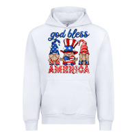 White god bless america gnome Urban Hoodie - HRA Design Shop