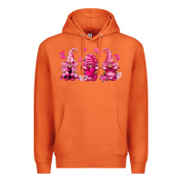 Carrot breast cancer gnomies Premium Hoodie - FaDigitalArtStudio
