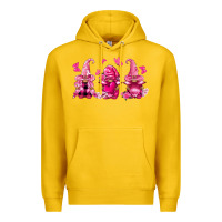 Lemon breast cancer gnomies Premium Hoodie - FaDigitalArtStudio