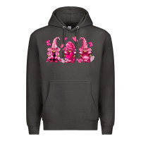 Smoke breast cancer gnomies Premium Hoodie - FaDigitalArtStudio