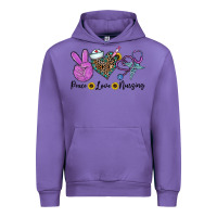 Tulip peace love nursing Urban Hoodie - CowhideDigitalArt