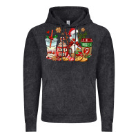 Vintage Black santa fuel coffee cups Vintage Hoodie - AdoDesignShop