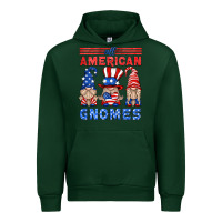 Forest Green all american gnomes Urban Hoodie - HRA Design Shop