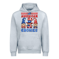 Heather Grey all american gnomes Urban Hoodie - HRA Design Shop