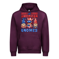 Mauve Wine all american gnomes Urban Hoodie - HRA Design Shop