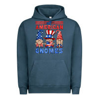 Pigment Midnight Navy all american gnomes Urban Hoodie - HRA Design Shop