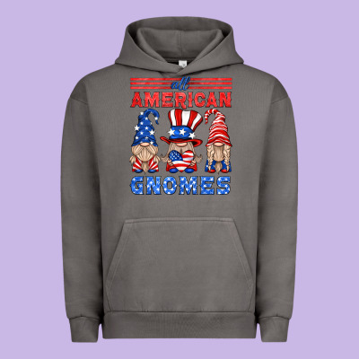 All American Gnomes Urban Hoodie Designed By Hra Design Shop