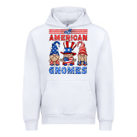 White all american gnomes Urban Hoodie - HRA Design Shop