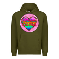 Army Green coaster 6 Premium Hoodie - HRA Design Shop
