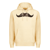 Pina Colada brown moustache fa element Premium Hoodie - FaDigitalArtStudio