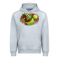 Heather Grey Tennis Christmas With Racket And Hat Urban Hoodie - FaDigitalArtStudio