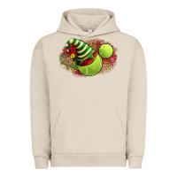 Pigment French Oak Tennis Christmas With Racket And Hat Urban Hoodie - FaDigitalArtStudio