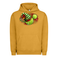 Pigment Peanut Butter Tennis Christmas With Racket And Hat Urban Hoodie - FaDigitalArtStudio