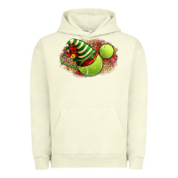 Pigment Pistachio Tennis Christmas With Racket And Hat Urban Hoodie - FaDigitalArtStudio