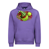 Tulip Tennis Christmas With Racket And Hat Urban Hoodie - FaDigitalArtStudio