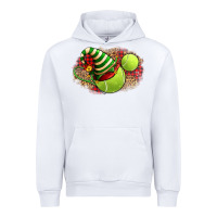 White Tennis Christmas With Racket And Hat Urban Hoodie - FaDigitalArtStudio