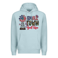 Blue Mist small town gail usa Premium Hoodie - CowhideDigitalArt
