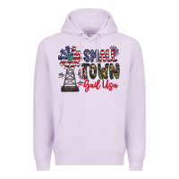 Lilac small town gail usa Premium Hoodie - CowhideDigitalArt