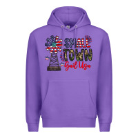 Purple small town gail usa Premium Hoodie - CowhideDigitalArt