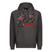 Smoke small town gail usa Premium Hoodie - CowhideDigitalArt
