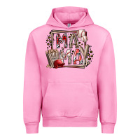 Fuchsia Pink mama baseball Urban Hoodie - RacoonDesign