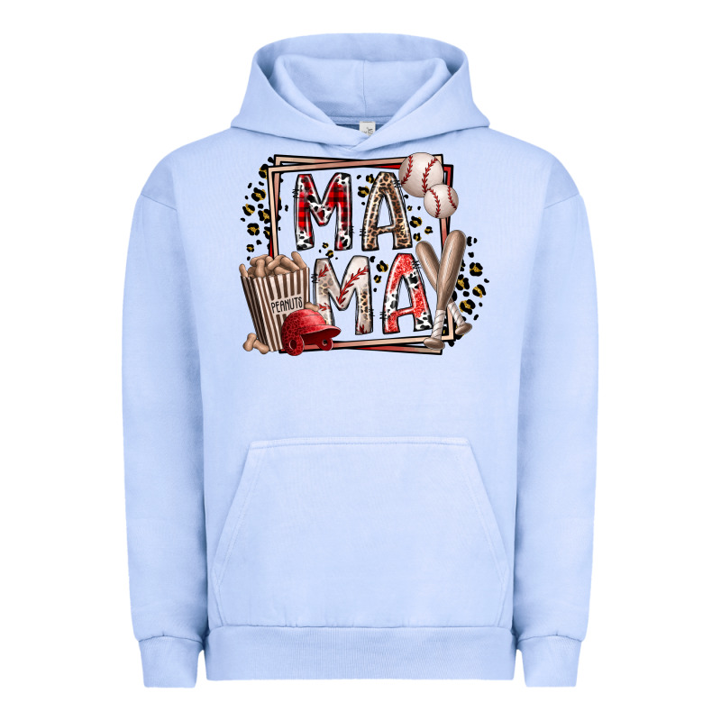 Mama Baseball Urban Hoodie by RacoonDesign | Teevron