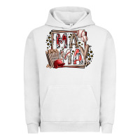 Pigment Lunar Rock mama baseball Urban Hoodie - RacoonDesign