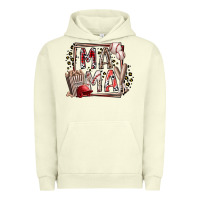Pigment Pistachio mama baseball Urban Hoodie - RacoonDesign