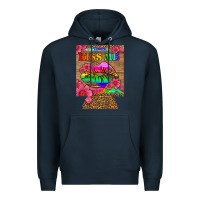 Navy lgbtq kiss me  can cooler Premium Hoodie - HRA Design Shop