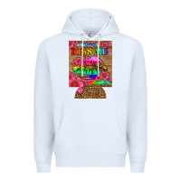 White lgbtq kiss me  can cooler Premium Hoodie - HRA Design Shop