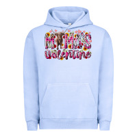 Pigment Grape Ice mama is valentine Urban Hoodie - RacoonDesign